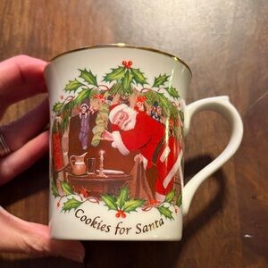 Lenox, Holiday Cookies for Santa Mug